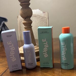 BUBBLE Hydrating Cleanser & Oil Cleanser Set